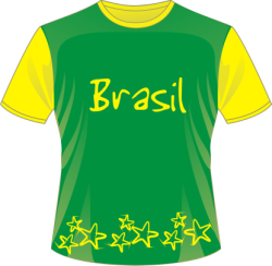 Camiseta ID do Brasil Estrelas Barra