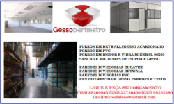 GESSOPERIMETRO TRABALAHAMOS COM DRYWALL,PVC E EUCATEX